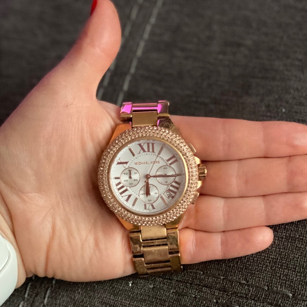 Authentic Michael Kors Rose Gold Watch